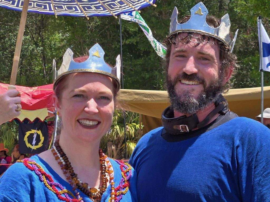 Queen Bronach and King Logan of the Kingdom of Trimaris